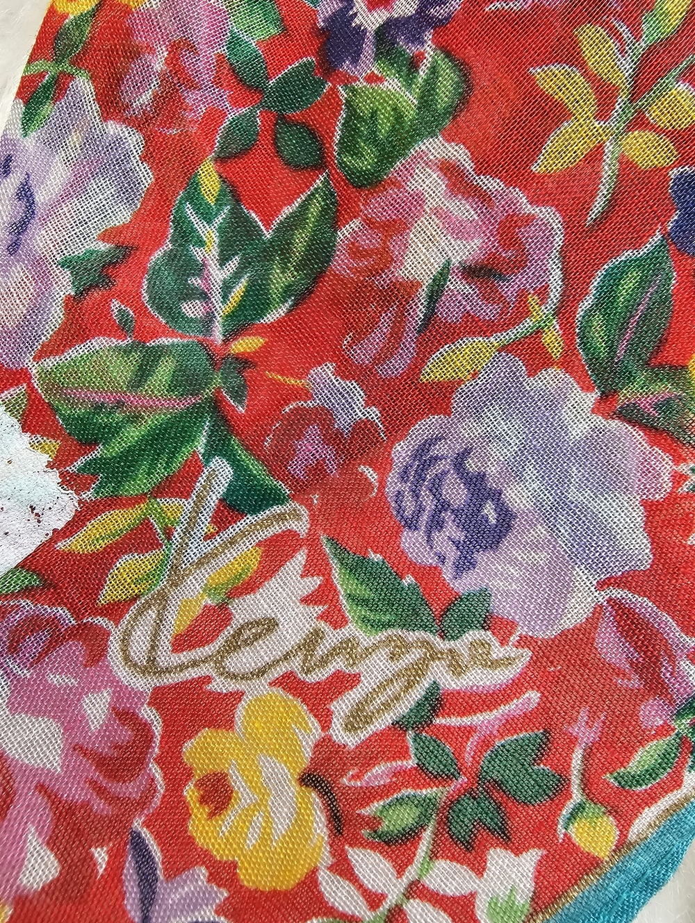 KENZO:VINTAGE LUX SCARF - Picture 3 of 3